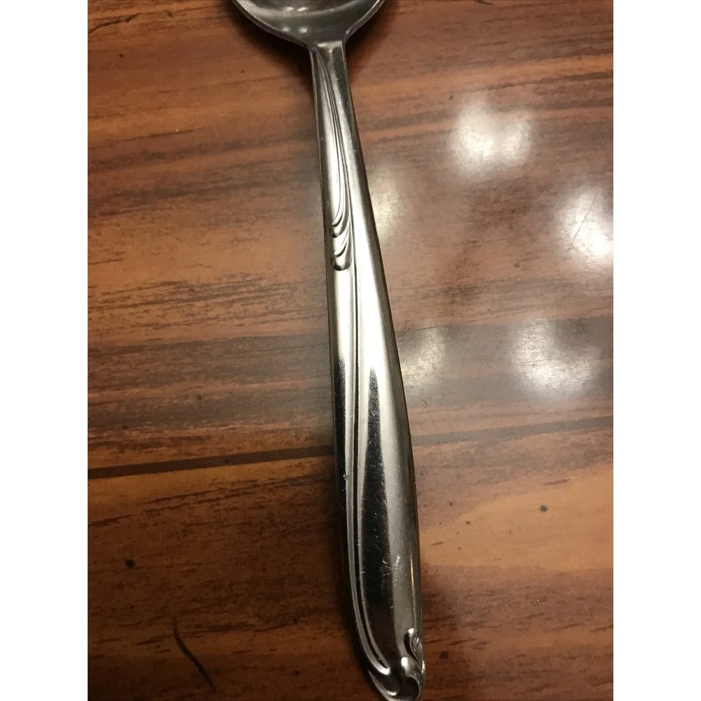 simeon l george‎ h rogers company oneida Tablespoon swirl handle